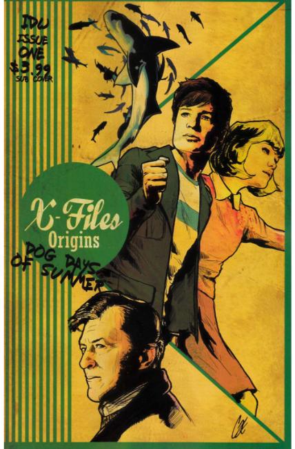 X-Files Origins II Dog Days of Summer #1 Subscription Cover [IDW Comic] LARGE