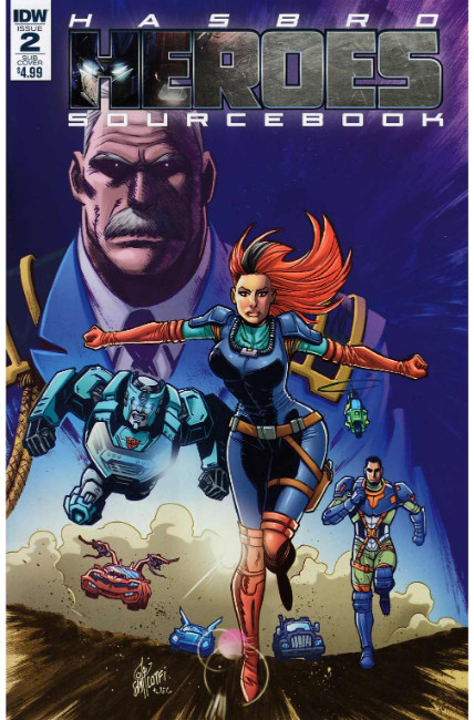Hasbro Heroes Sourcebook #2 Subscription Cover [IDW Comic] THUMBNAIL