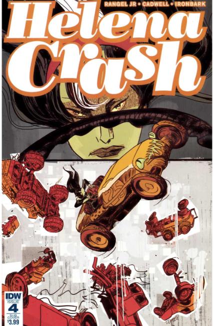Helena Crash #4 Subscription Cover [IDW Comic] LARGE