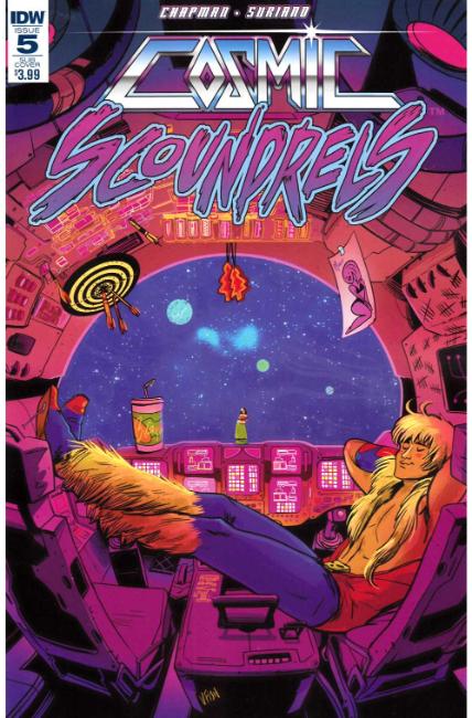 Cosmic Scoundrels #5 Subscription Cover [IDW Comic] LARGE