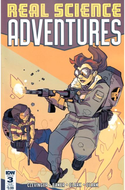 Real Science Adventures #3 Subscription Cover [IDW Comic] LARGE