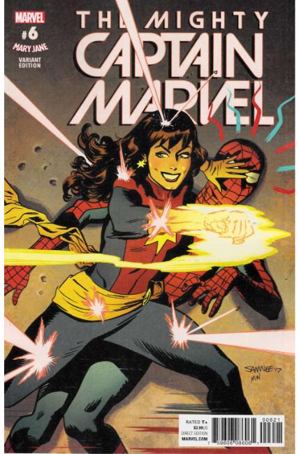 Mighty Captain Marvel #6 Samnee Mary Jane Variant [Marvel Comic] THUMBNAIL