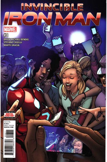 Invincible Iron Man #8 Near Mint (9.4) [Marvel Comic] THUMBNAIL