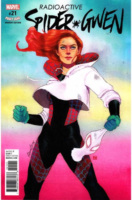 Spider-Gwen #21 Wada Mary Jane Variant Cover [Marvel Comic] THUMBNAIL