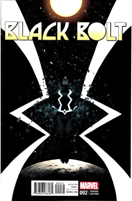 Black Bolt #2 Shalvey Variant Cover Near Mint (9.4) [Marvel Comic] THUMBNAIL