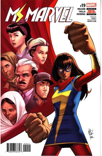 Ms Marvel #19 Near Mint (9.4) [Marvel Comic] LARGE