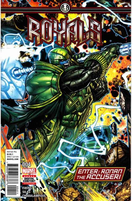 Royals #4 [Marvel Comic] LARGE
