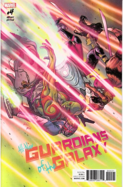 All New Guardians of the Galaxy #4 Dauterman Variant Cover [Marvel Comic] LARGE