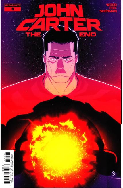 John Carter the End #5 Cover B [Dynamite Comic] LARGE