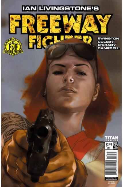 Ian Livingstone Freeway Fighter #2 Cover A [Titan Comic] THUMBNAIL