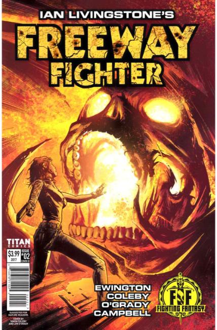 Ian Livingstone Freeway Fighter #2 Cover B [Titan Comic] THUMBNAIL