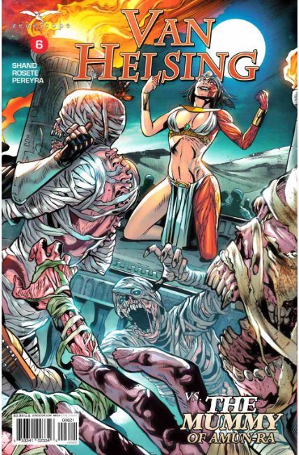 GFT Van Helsing Vs The Mummy of Amun Ra #6 Cover B [Zenescope Comic] THUMBNAIL