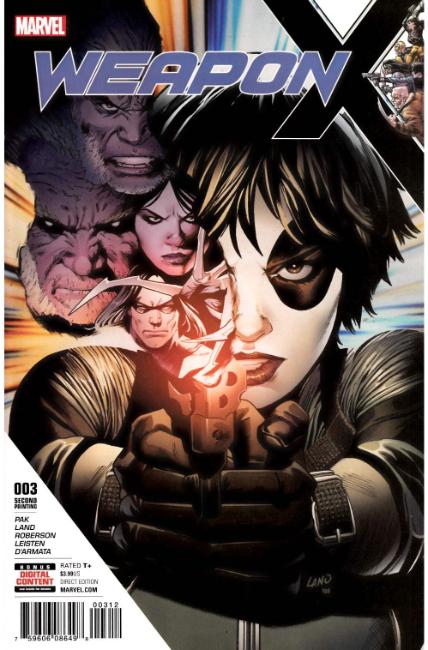 Weapon X #3 Second Printing Near Mint (9.4) [Marvel Comic] THUMBNAIL