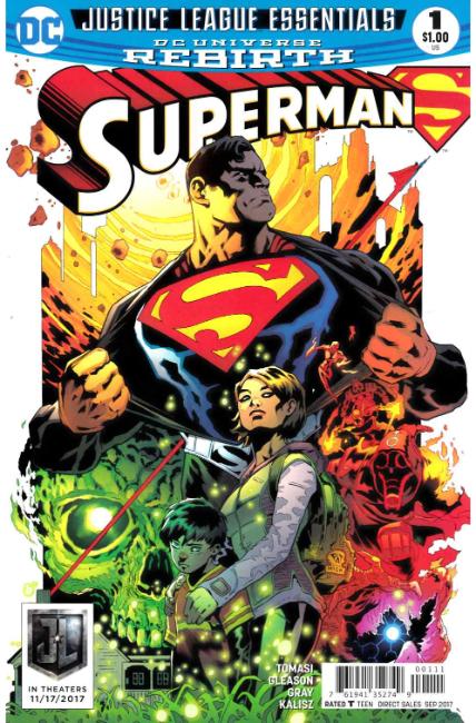 DC Justice League Essentials Superman #1 Rebirth [DC Comic] LARGE