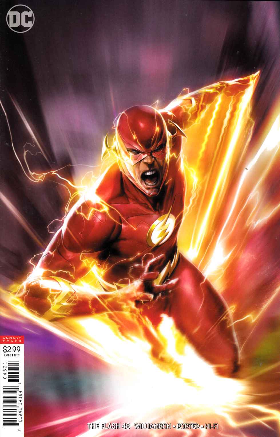 Flash #48 Mattina Variant Cover Near Mint (9.4) [DC Comic] THUMBNAIL