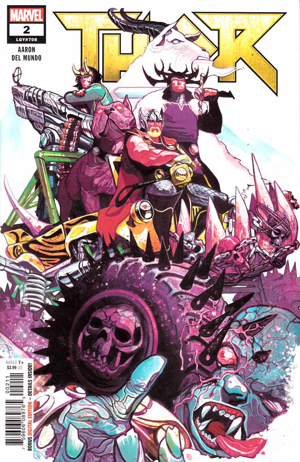 Thor #2 Near Mint (9.4) [Marvel Comic] LARGE