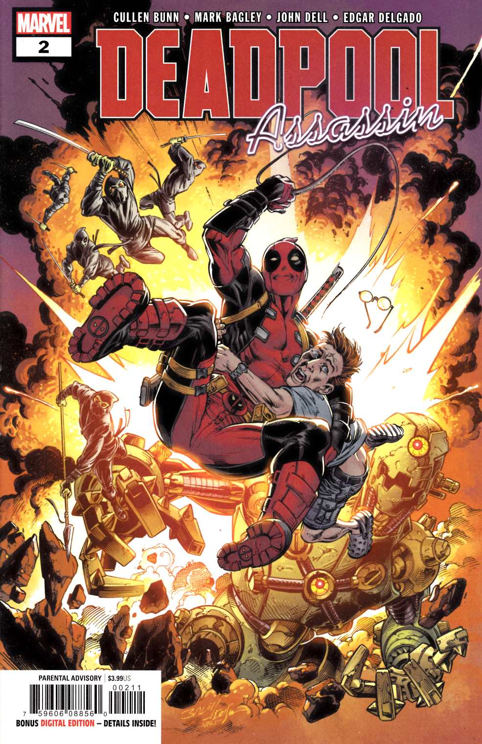 Deadpool Assassin #2 Near Mint (9.4) [Marvel Comic] LARGE