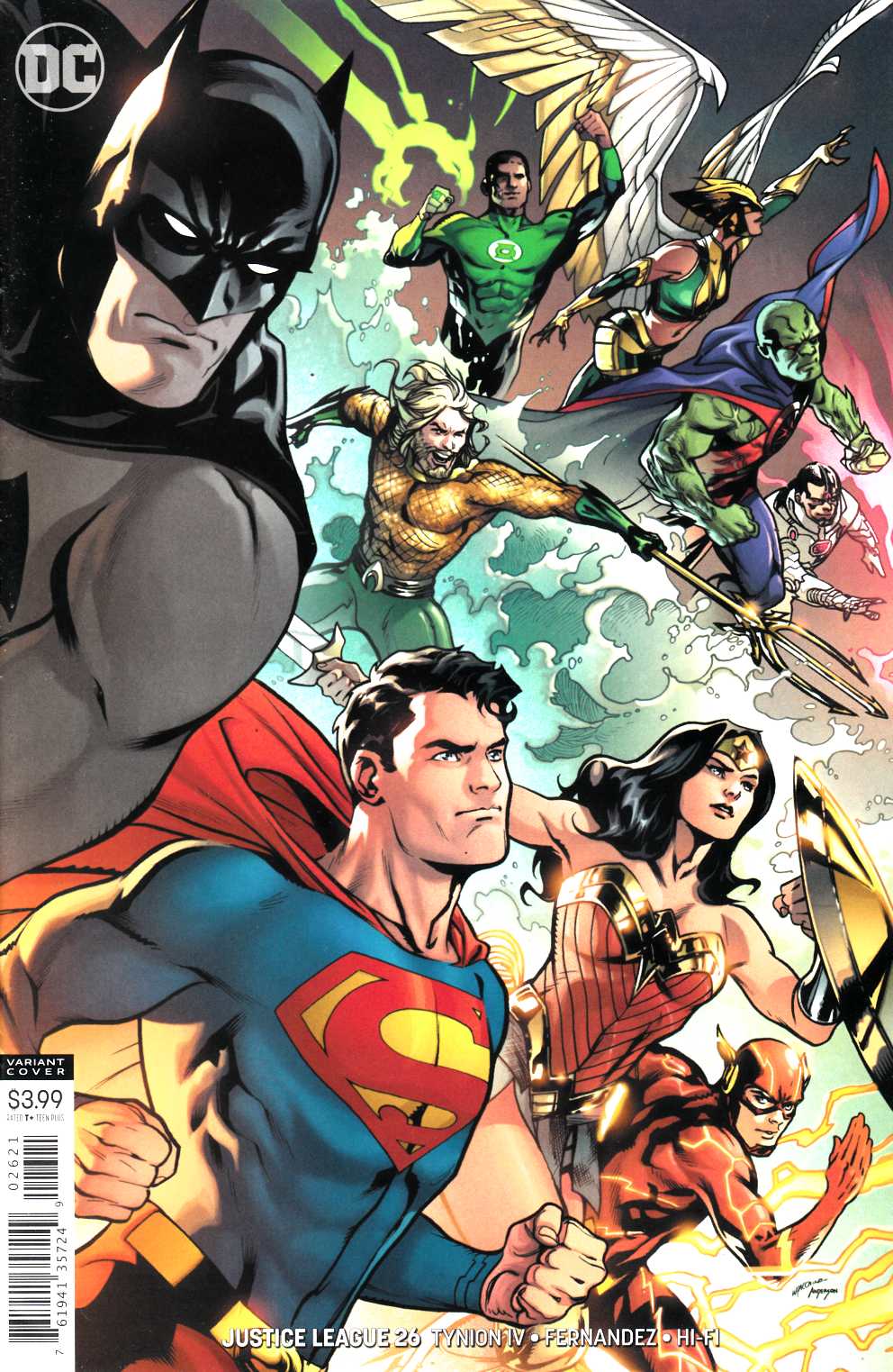 Justice League #26 Lupacchino Variant Cover Very Fine (8.0) [DC Comic] THUMBNAIL