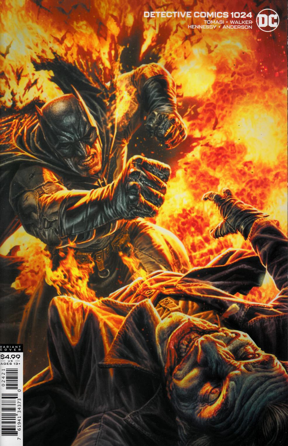 Detective Comics #1024 Bermejo Variant Cover Near Mint (9.4) [DC Comic] LARGE