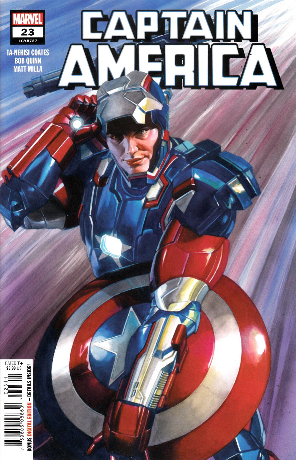 Captain America #23 Near Mint (9.4) [Marvel Comic]