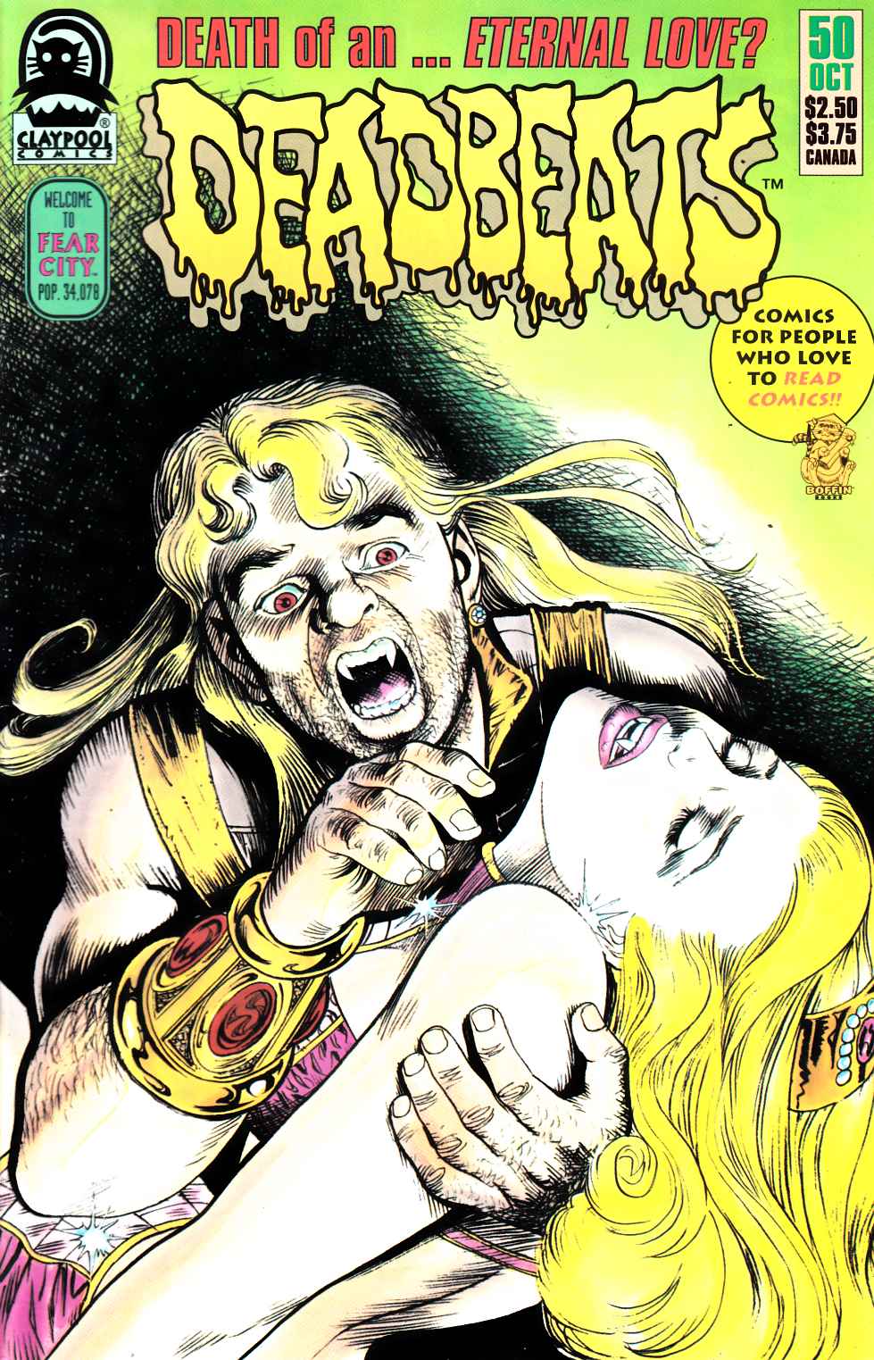 Deadbeats #50 Very Fine (8.0) [Claypool Comic] THUMBNAIL