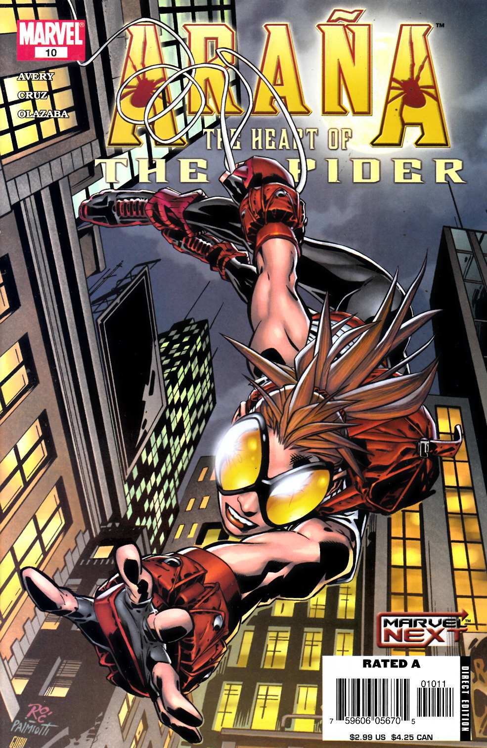 Arana Heart of the Spider #10 Very Fine (8.0) [Marvel Comic] LARGE
