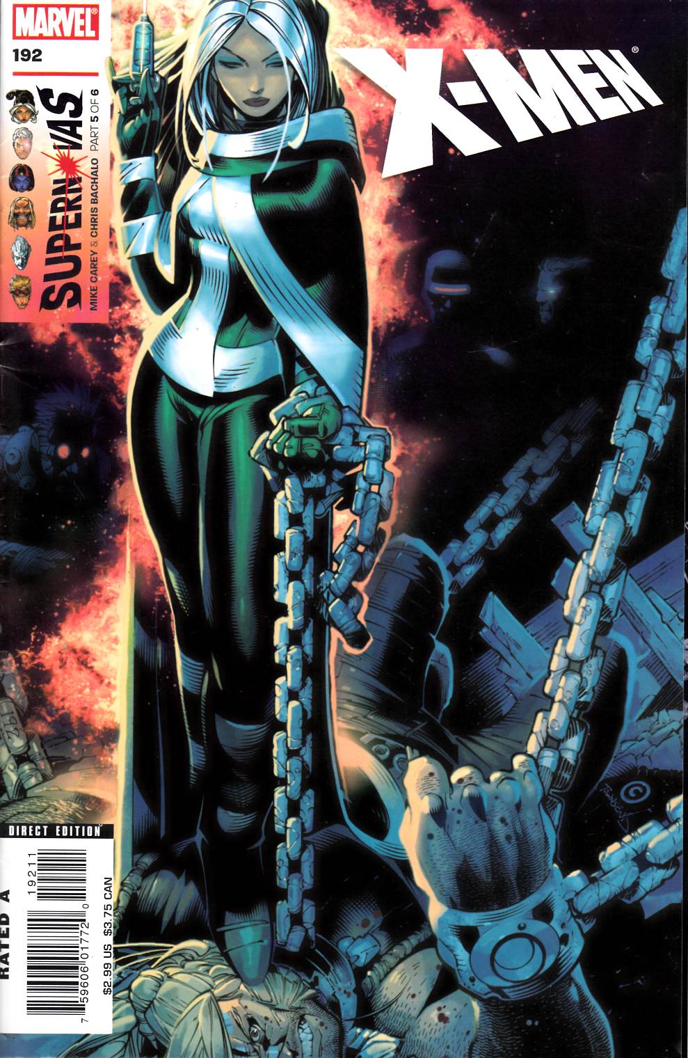 X-Men #192 Fine (6.0) [Marvel Comic] LARGE