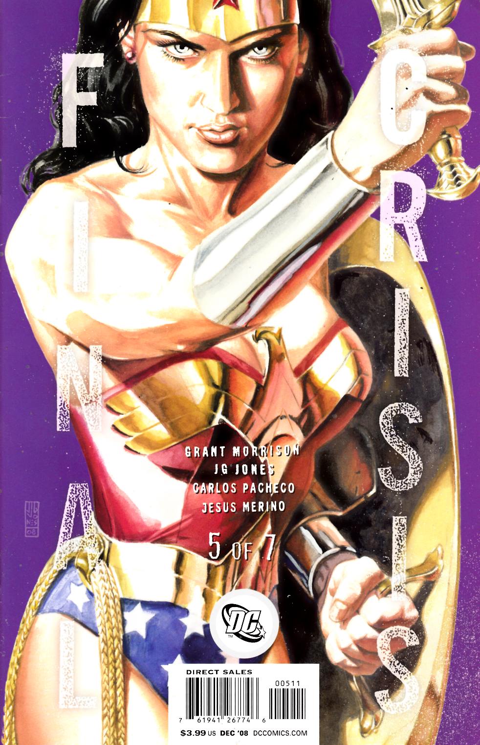 Final Crisis #5 Cover B Fine (6.0) [DC Comic] LARGE