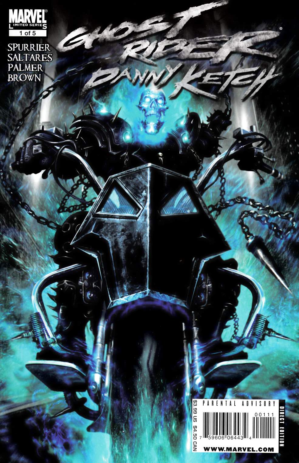 Ghost Rider Danny Ketch #1 Near Mint Minus (9.2) [Marvel Comic] THUMBNAIL