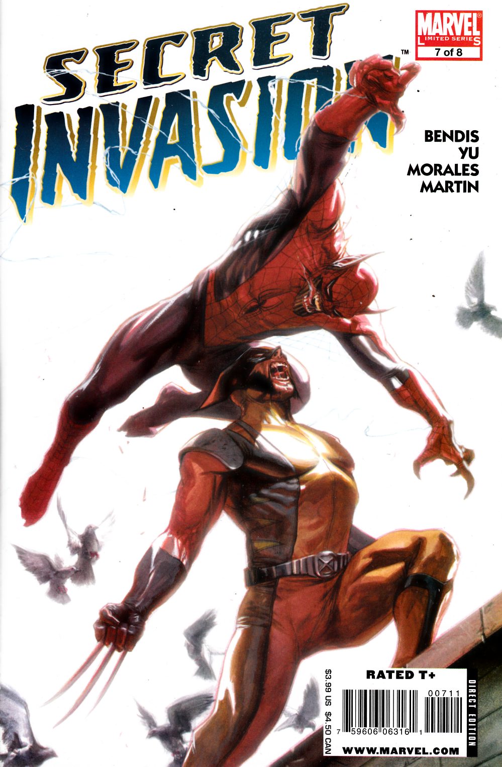 Secret Invasion #7 Near Mint (9.4) [Marvel Comic] LARGE
