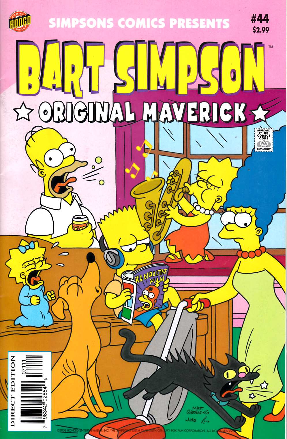 Bart Simpson Comics #44 Fine (6.0) [Bongo Comic] LARGE