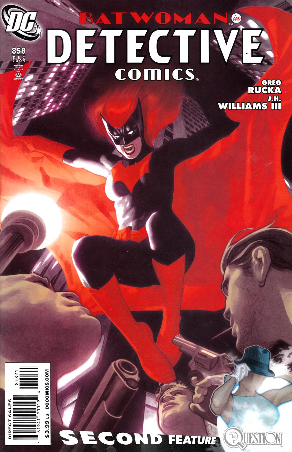 Detective Comics #858 Hughes Variant Cover Near Mint (9.4) [DC Comic] LARGE