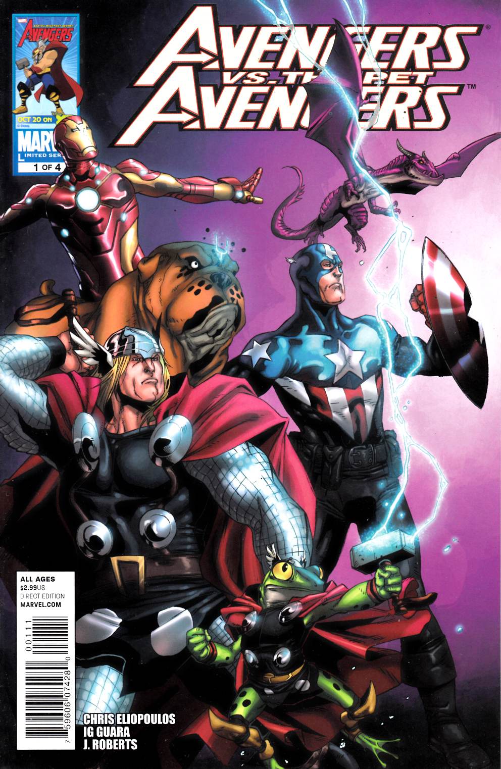 Avengers vs Pet Avengers #1 Very Fine (8.0) [Marvel Comic] THUMBNAIL