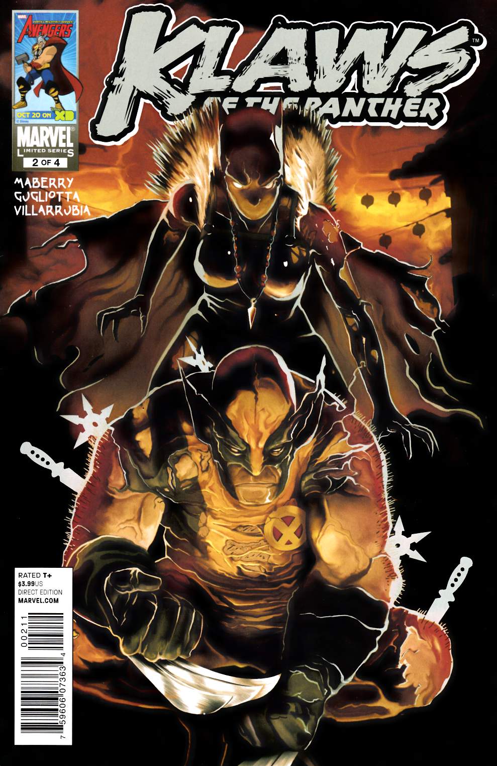 Klaws of the Panther #2 Very Fine (8.0) [Marvel Comic] LARGE