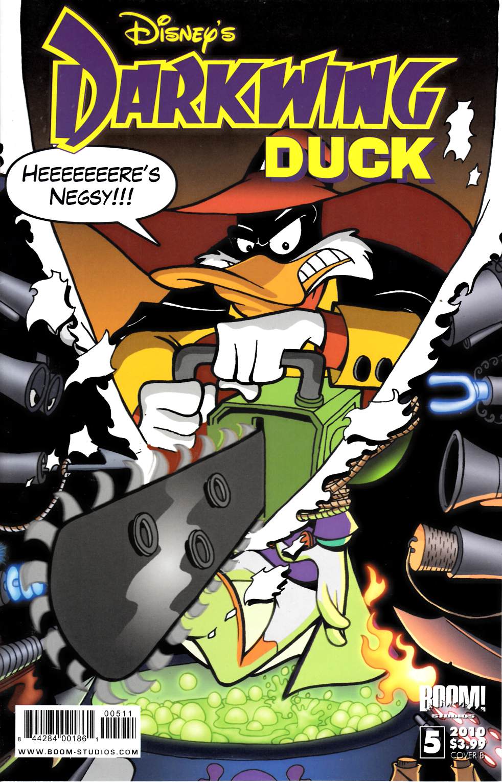 Darkwing Duck 5 Cover B Near Mint 9 4 Boom Comic Dreamlandcomics Com Online Store