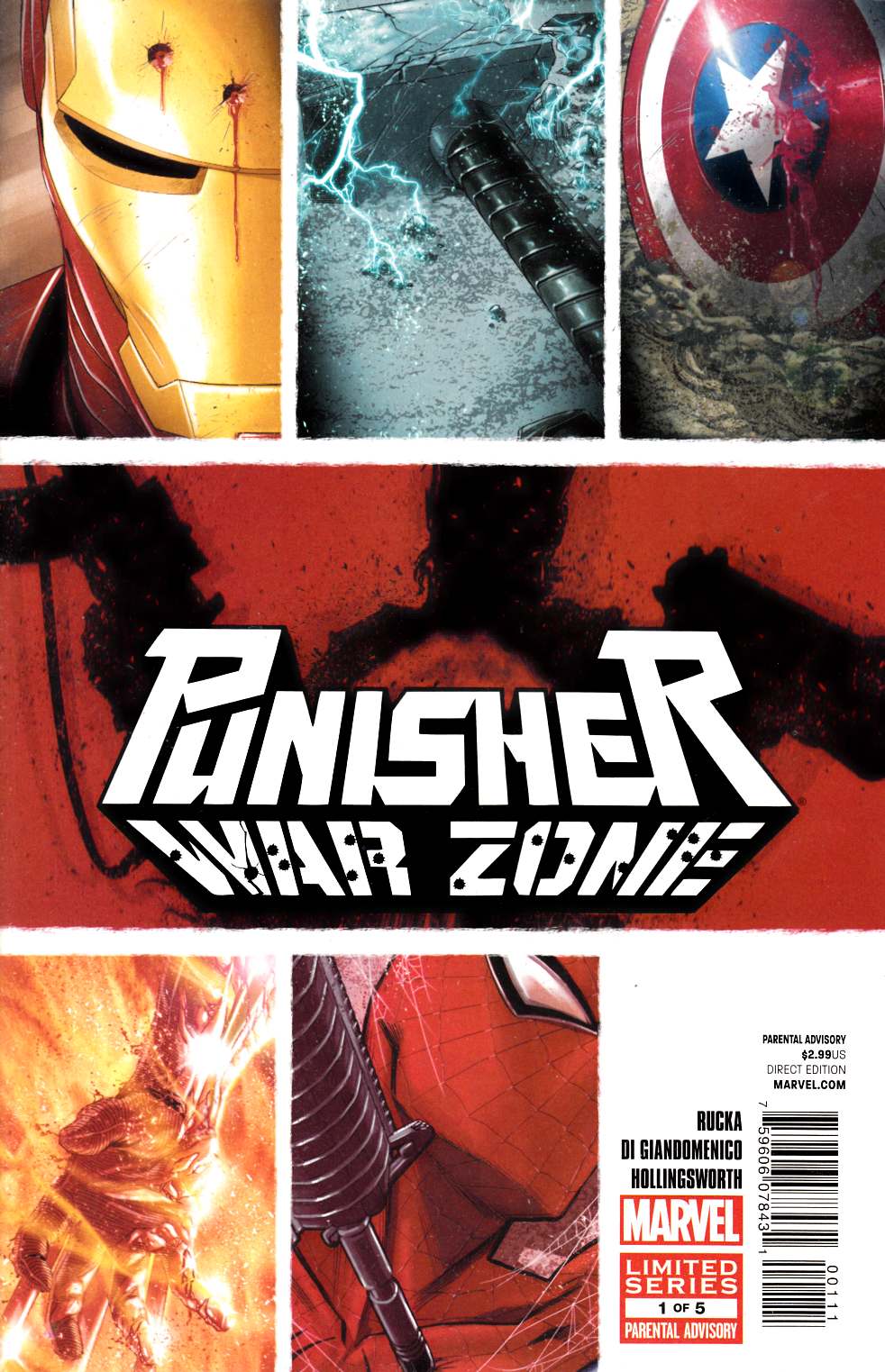 Punisher War Zone #1 Near Mint (9.4) [Marvel Comic] LARGE