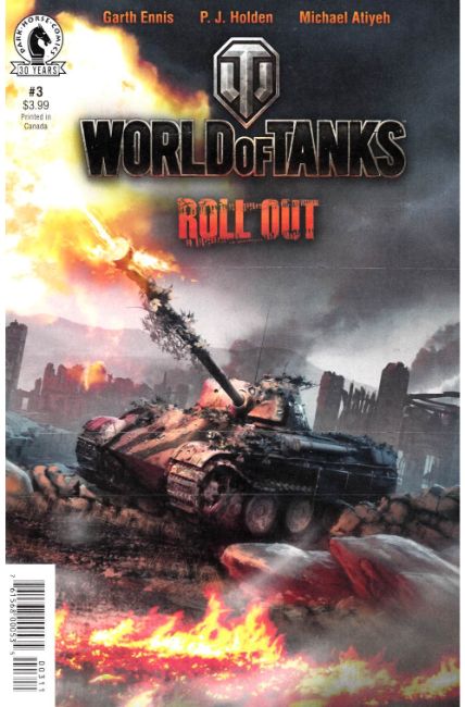 World of Tanks #3 [Dark Horse Comic] LARGE