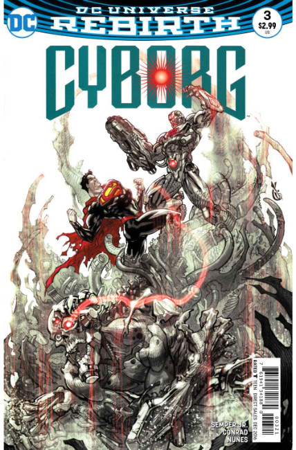 Cyborg #3 D'Anda Variant Cover [DC Comic] THUMBNAIL