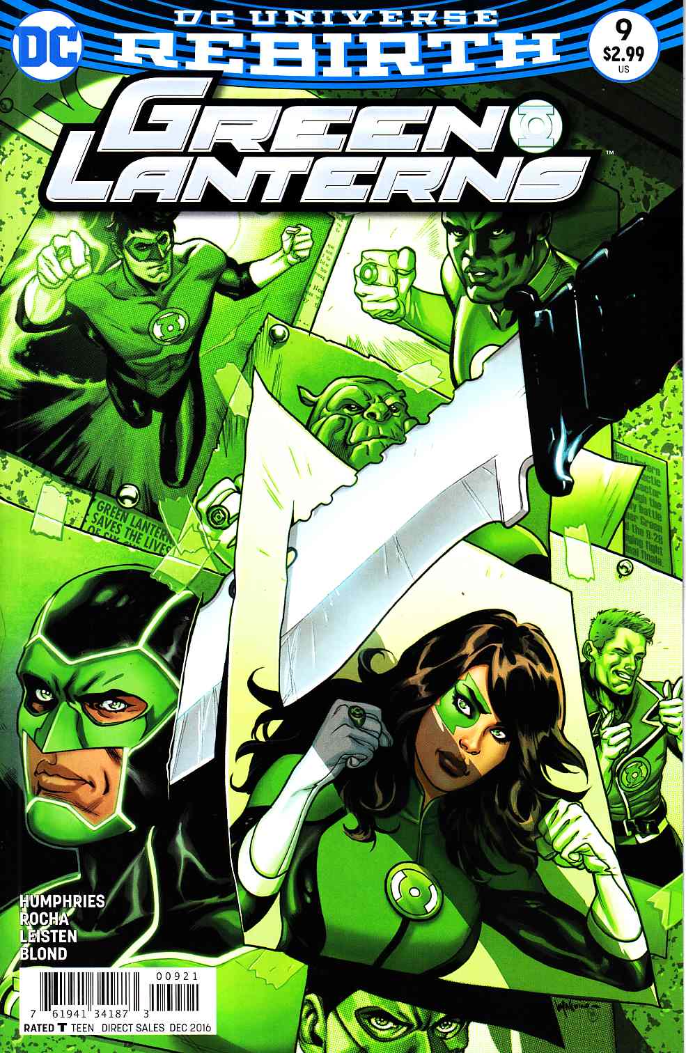 Green Lanterns #9 Lupacchino Variant Cover [DC Comic]