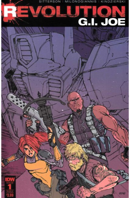 GI Joe Revolution #1 Subscription Cover [IDW Comic] THUMBNAIL