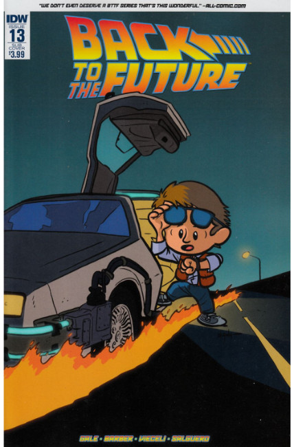 Back to the Future #13 Subscription Cover [IDW Comic] THUMBNAIL