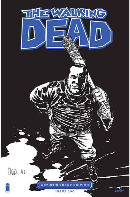 Image Giant Sized Artists Proof Edition The Walking Dead #100 [Image Comic]