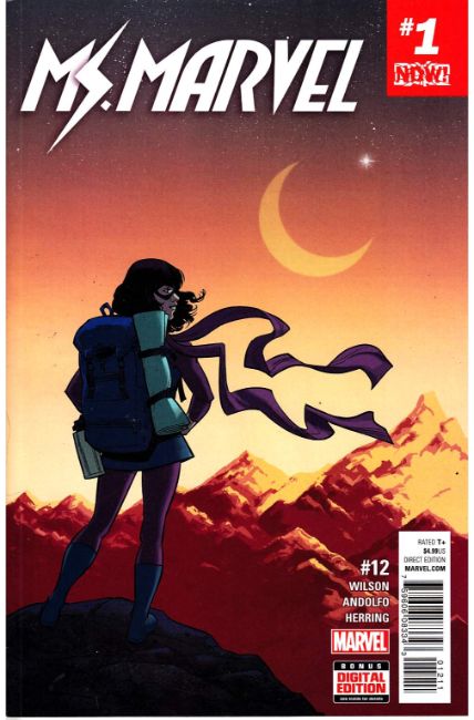 Ms Marvel #12 Near Mint Minus (9.2) [Marvel Comic] THUMBNAIL