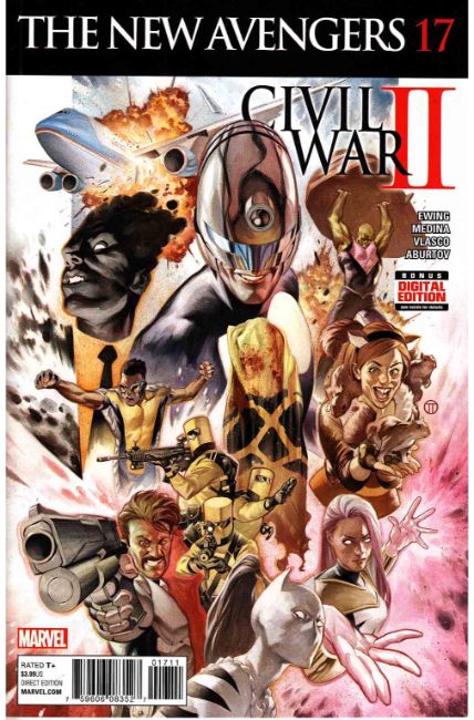 New Avengers #17 Near Mint (9.4) [Marvel Comic] LARGE