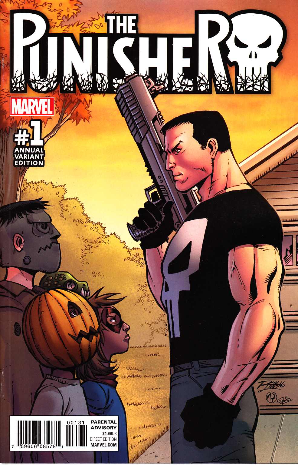 Punisher Annual #1 Lim Variant Cover [Marvel Comic] LARGE
