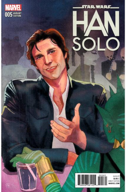 Star Wars Han Solo #5 Wada Variant Cover [Marvel Comic] LARGE