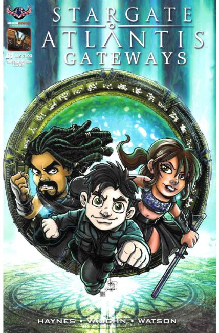 Stargate Atlantis Gateways #1 Gate Kids Cover [American Mythology Comic] THUMBNAIL