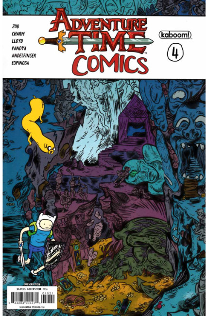 Adventure Time Comics #4 Subscription Cover [Boom Comic] THUMBNAIL