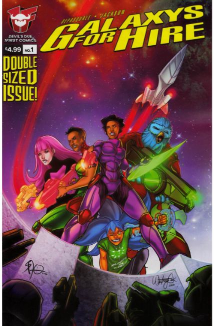 Galaxys For Hire #1 Cover A [Devils Due Comic] THUMBNAIL