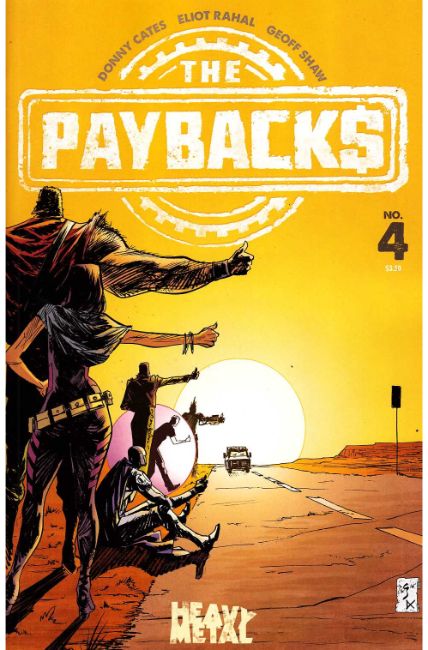Paybacks #4 [Heavy Metal Comic] LARGE